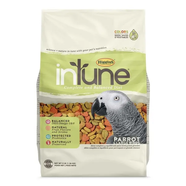 3 Lb Higgins Intune Parrot - Health/First Aid